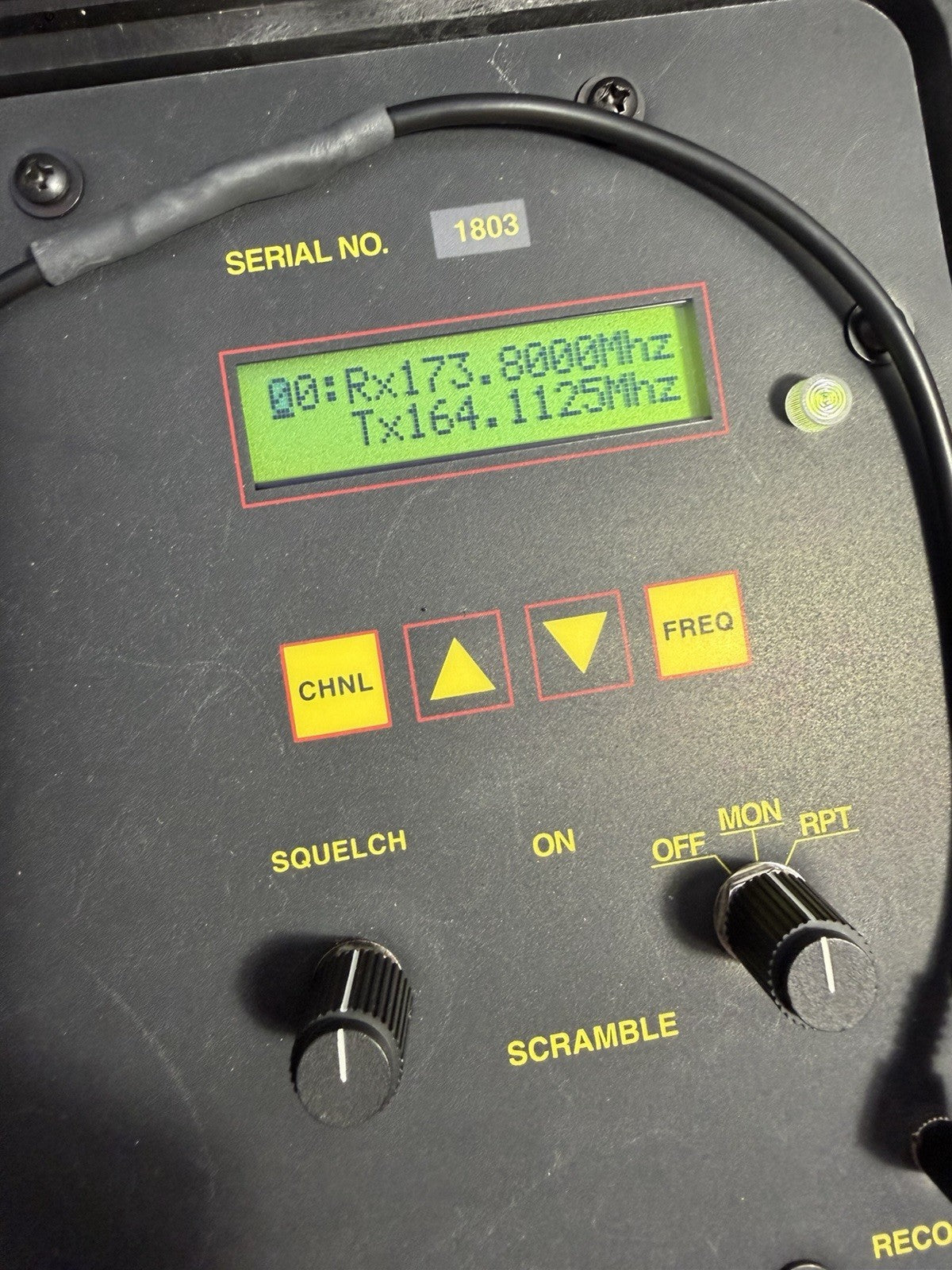 Tactical Technologies TTI ECHO-6 VHF Surveillance Repeater