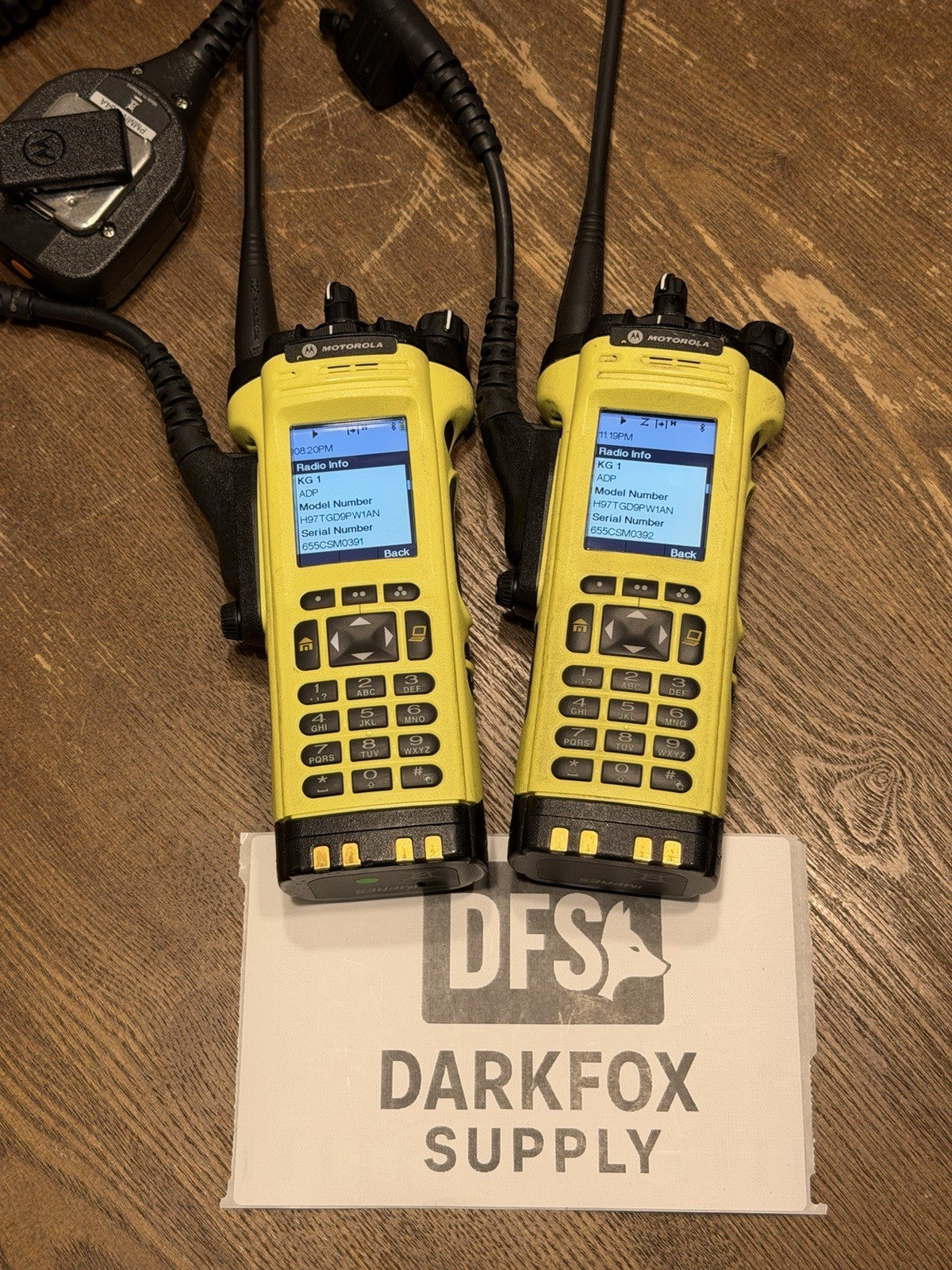 Motorola APX 7000 VHF/7-800MHz Dual Band Set! Lot Of 2!