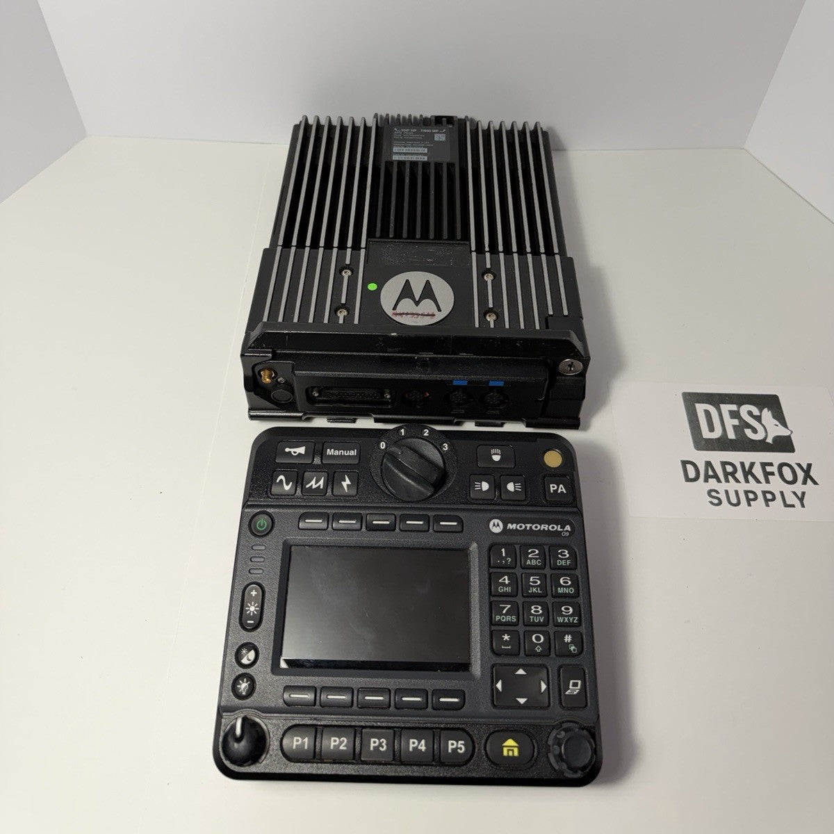 Motorola APX 7500 HP VHF/7-800MHz Dual Band Radio O9 Head, With AES