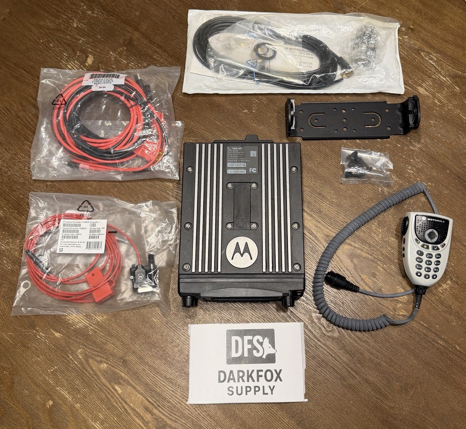 Motorola APX6500 Dash mount Radio 7/800MHz With TDMA and ADP Kit