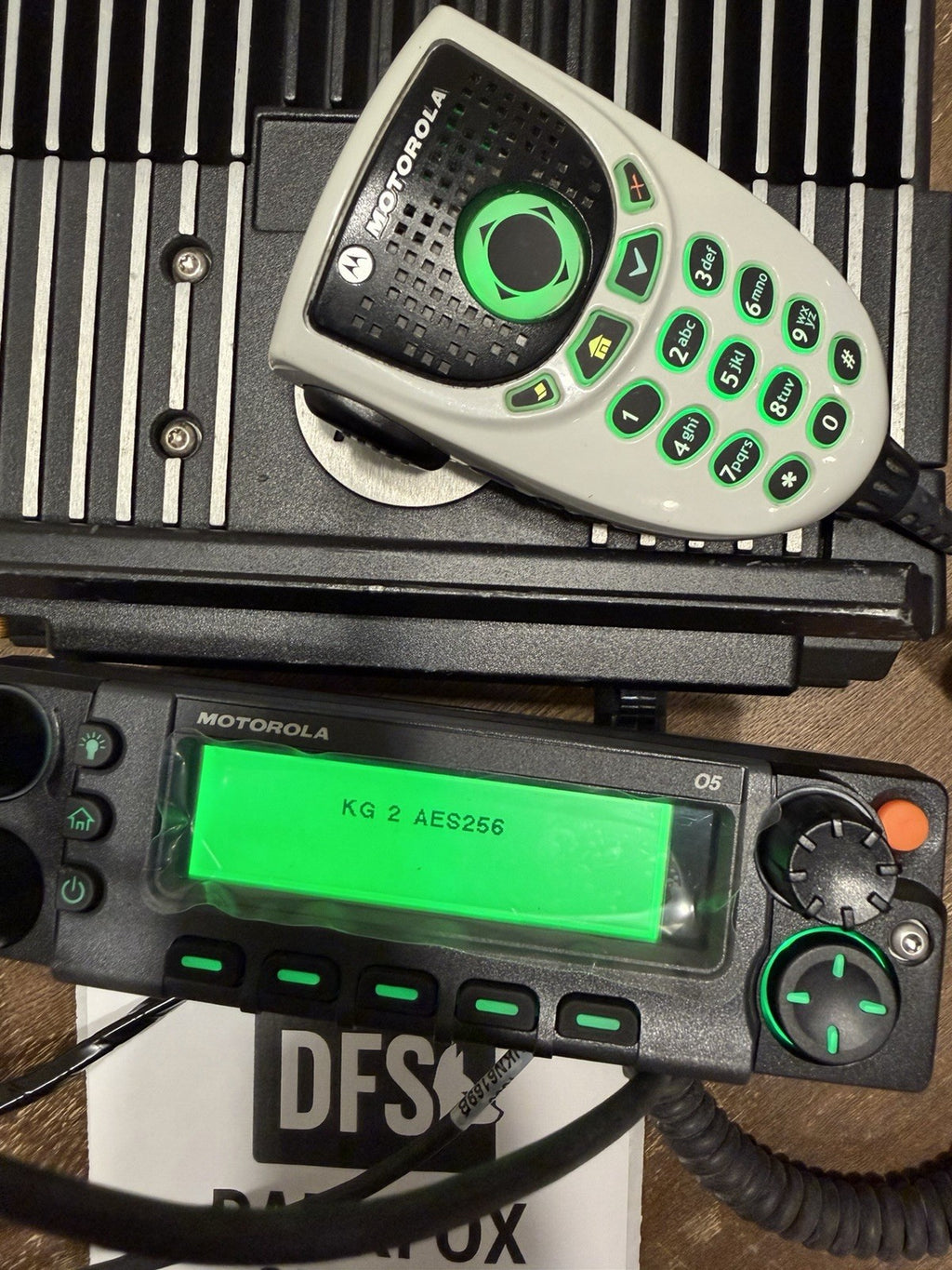 Motorola APX 7500 HP VHF/7-800MHz Dual Band Radio O5 Head Kit