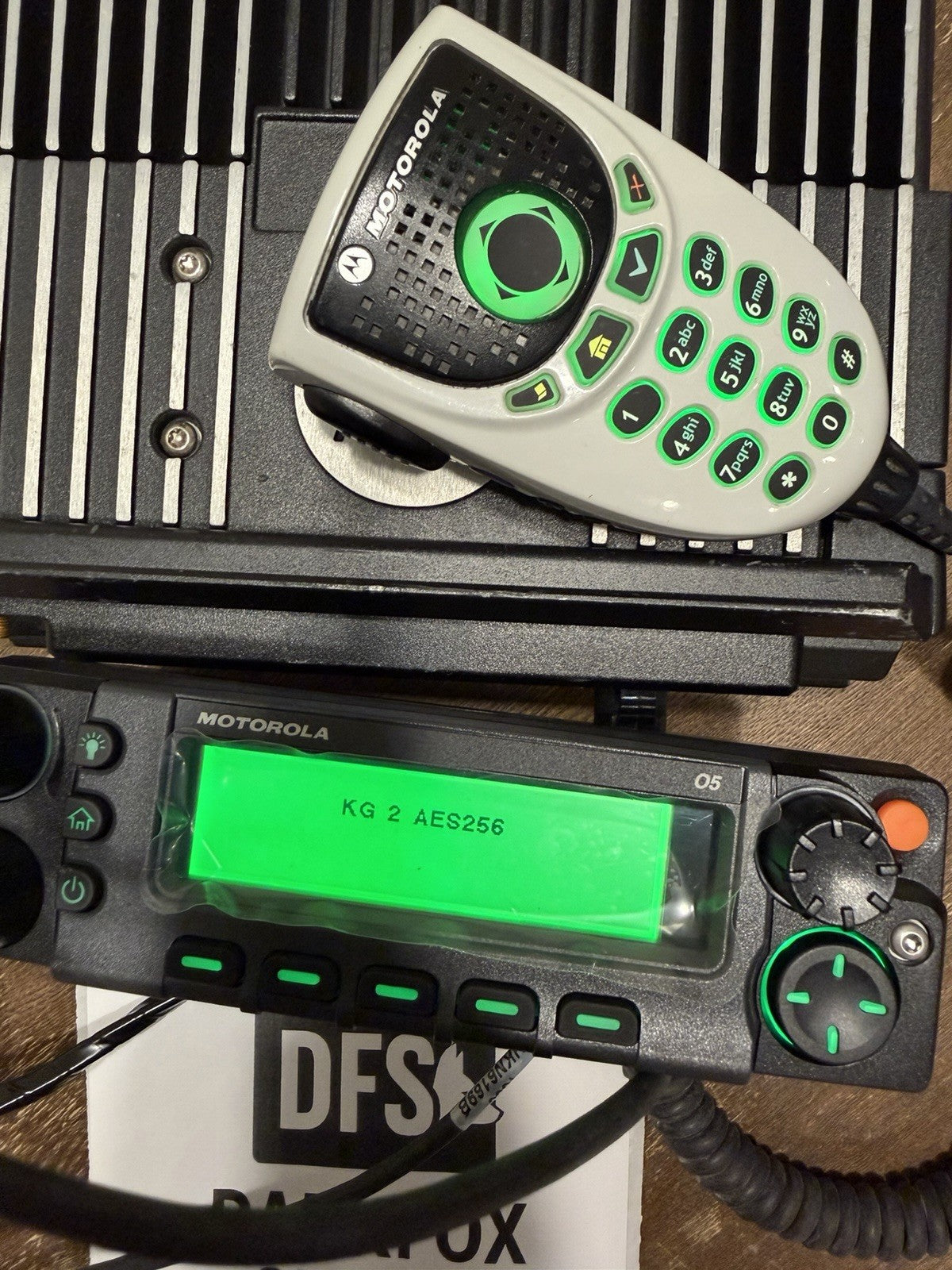 Motorola APX 7500 HP VHF/7-800MHz Dual Band Radio O5 Head Kit