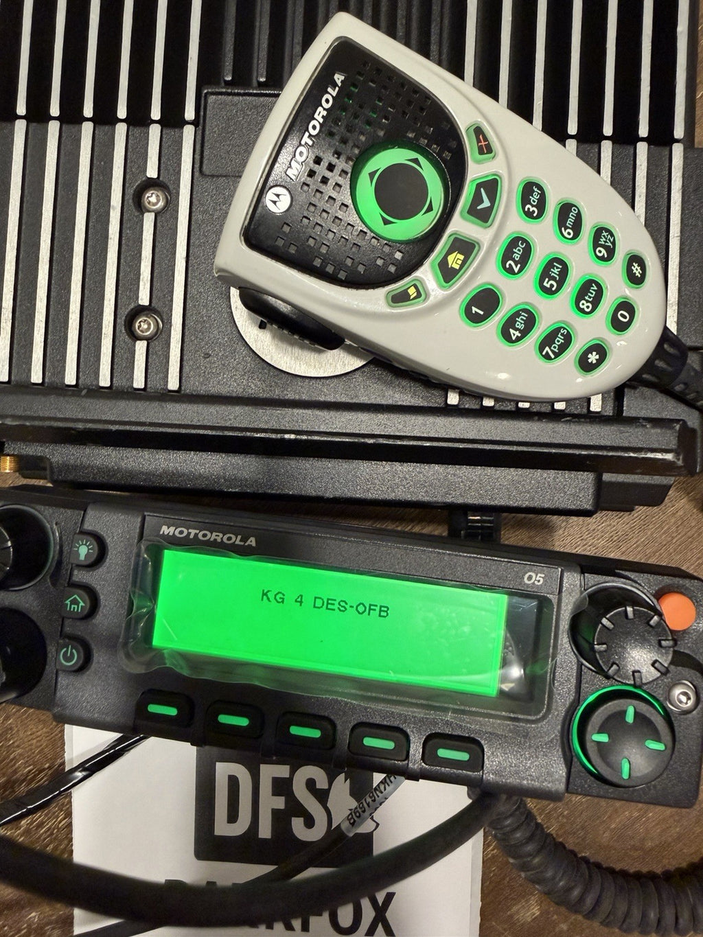 Motorola APX 7500 HP VHF/7-800MHz Dual Band Radio O5 Head Kit