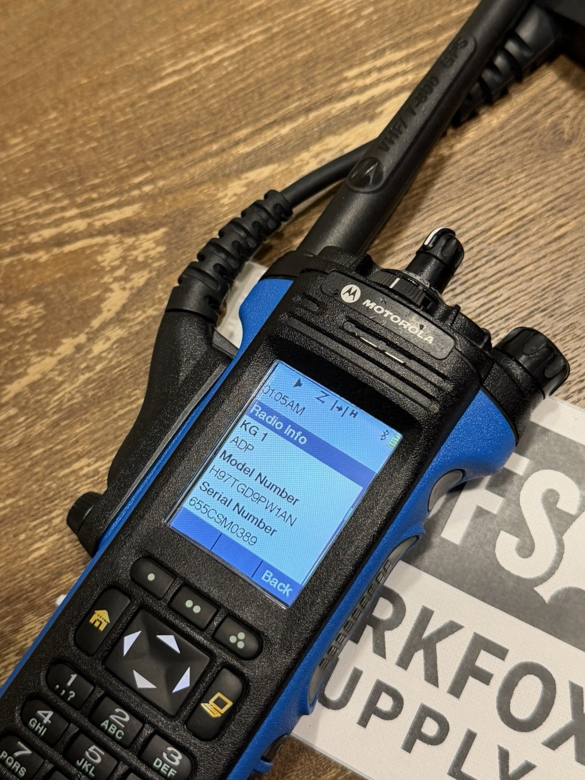 Motorola APX 7000 VHF/7-800MHz Dual Band Radio Kit With Charger!