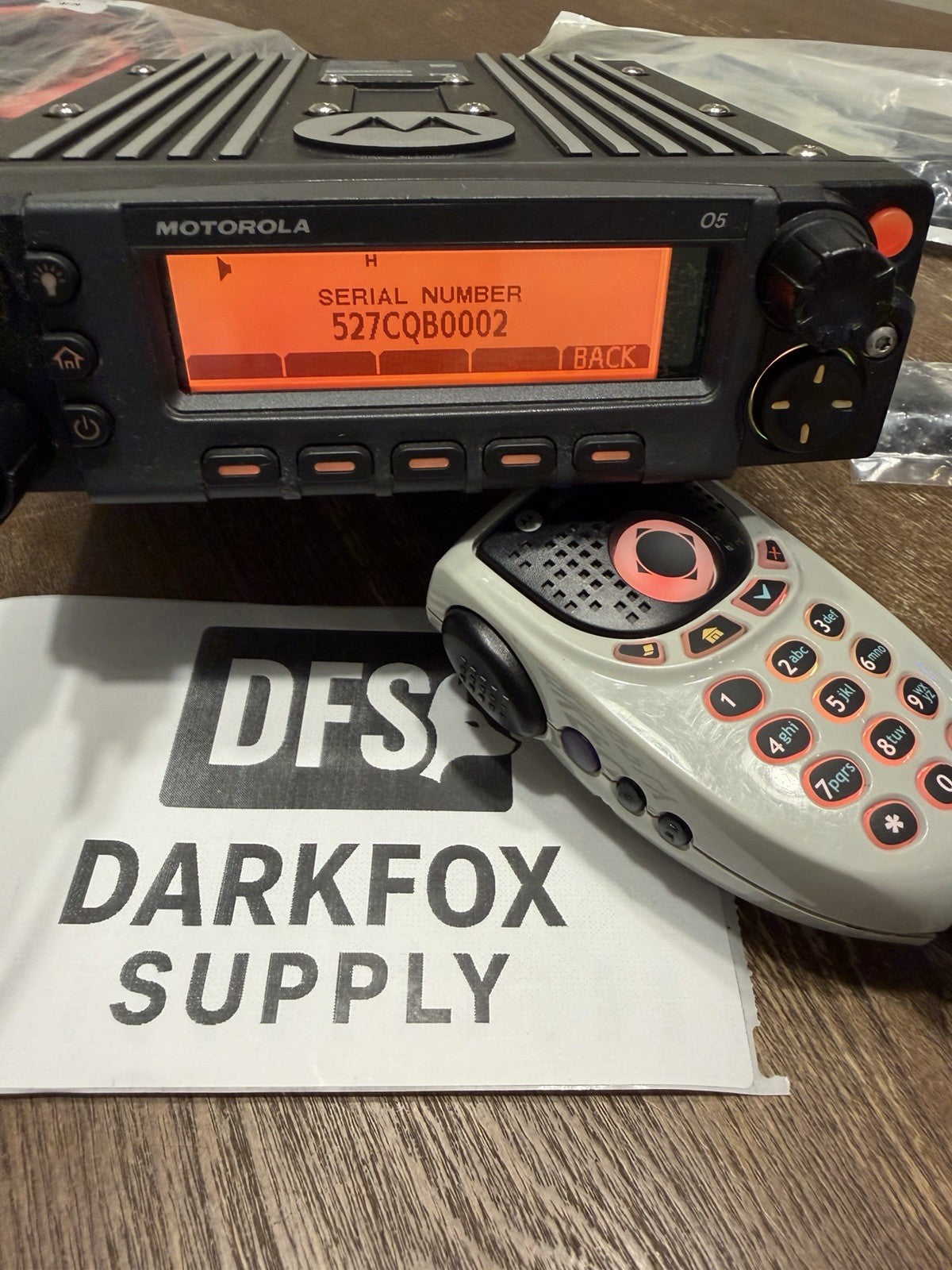 Motorola APX6500 Dash mount Radio 7/800MHz With TDMA and ADP Kit