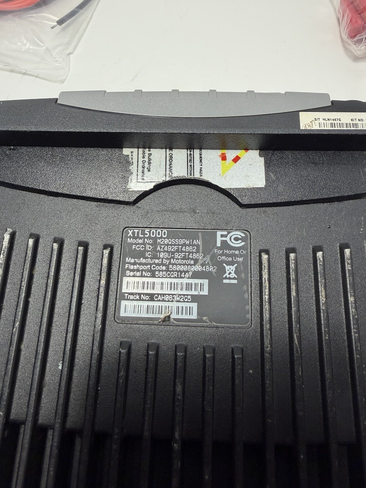 Motorola XTL5000 UHF R1 380-470mhz Radio Kit with GMRS and AES