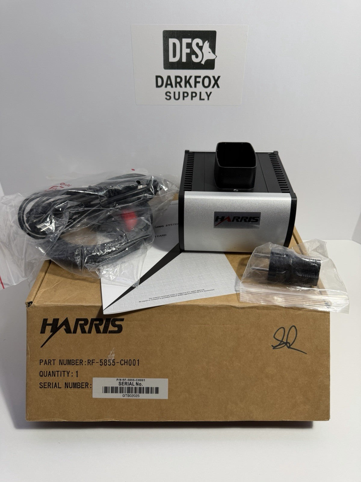 Harris Falcon III Radio battery Charger RF-5855-CH001