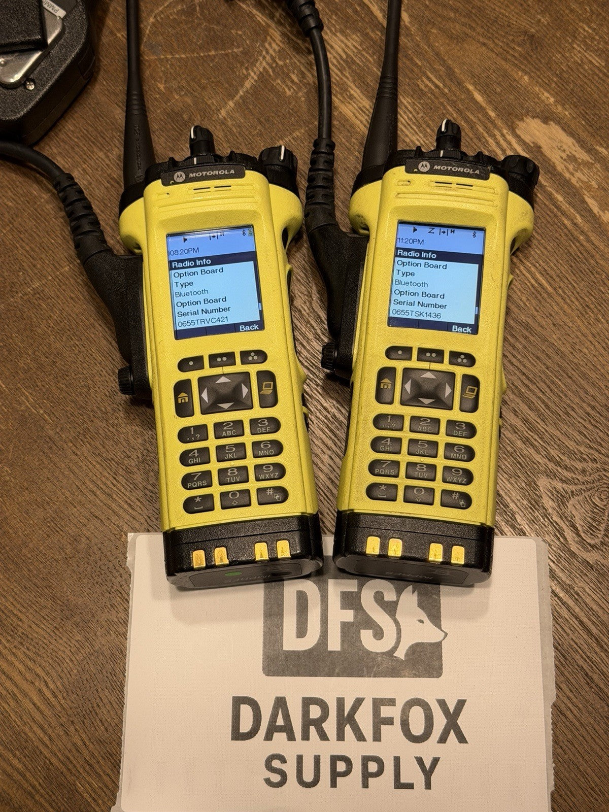 Motorola APX 7000 VHF/7-800MHz Dual Band Set! Lot Of 2!