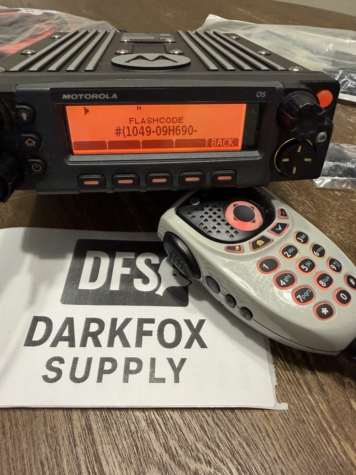 Motorola APX6500 Dash mount Radio 7/800MHz With TDMA and ADP Kit