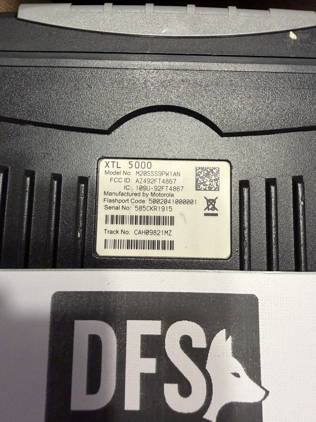 Motorola XTL5000 UHF R2 450-520mhz Radio Base Station With GMRS