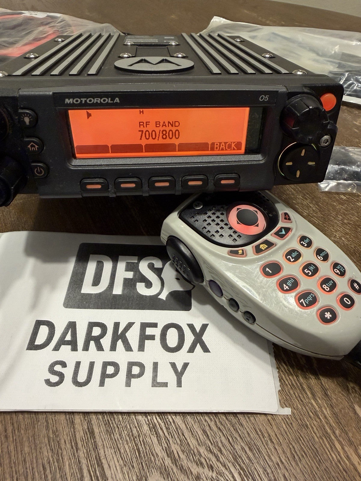 Motorola APX6500 Dash mount Radio 7/800MHz With TDMA and ADP Kit