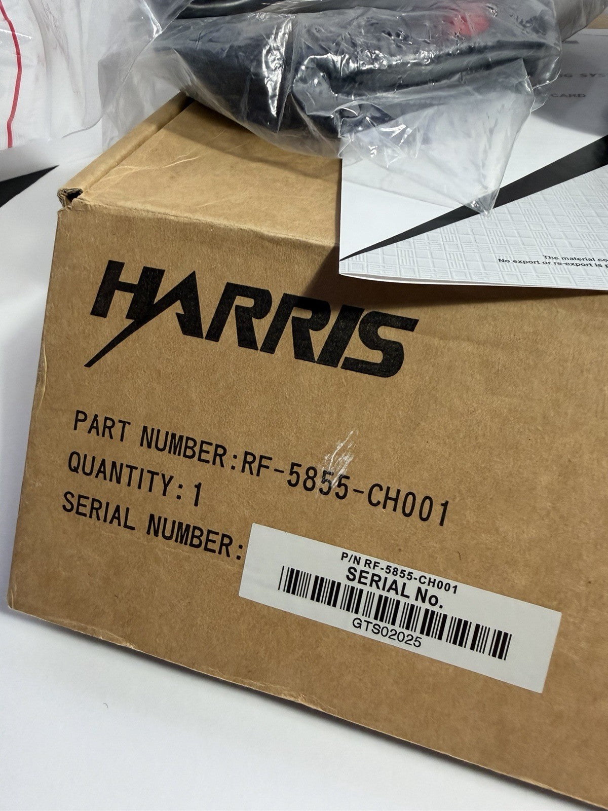 Harris Falcon III Radio battery Charger RF-5855-CH001