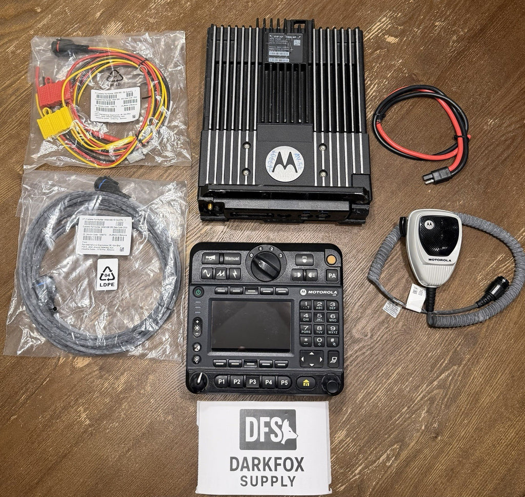 Motorola APX 7500 HP VHF/7-800MHz Dual Band Radio O9 Head Kit With AES