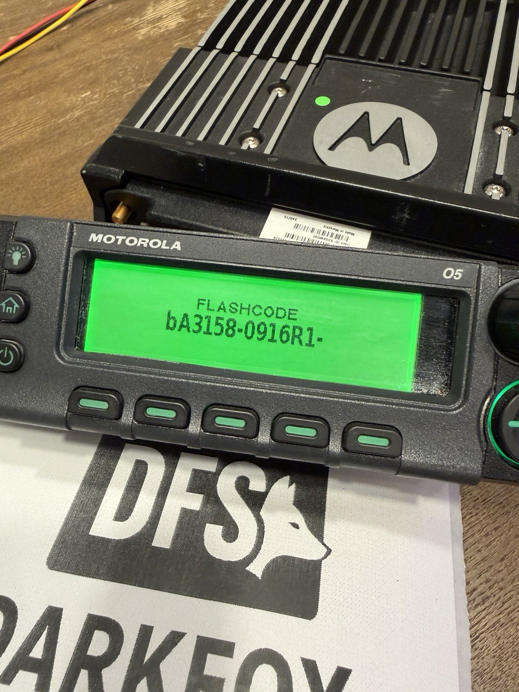 Motorola APX 7500 HP VHF/7-800MHz Dual Band Radio O5 Head, With AES