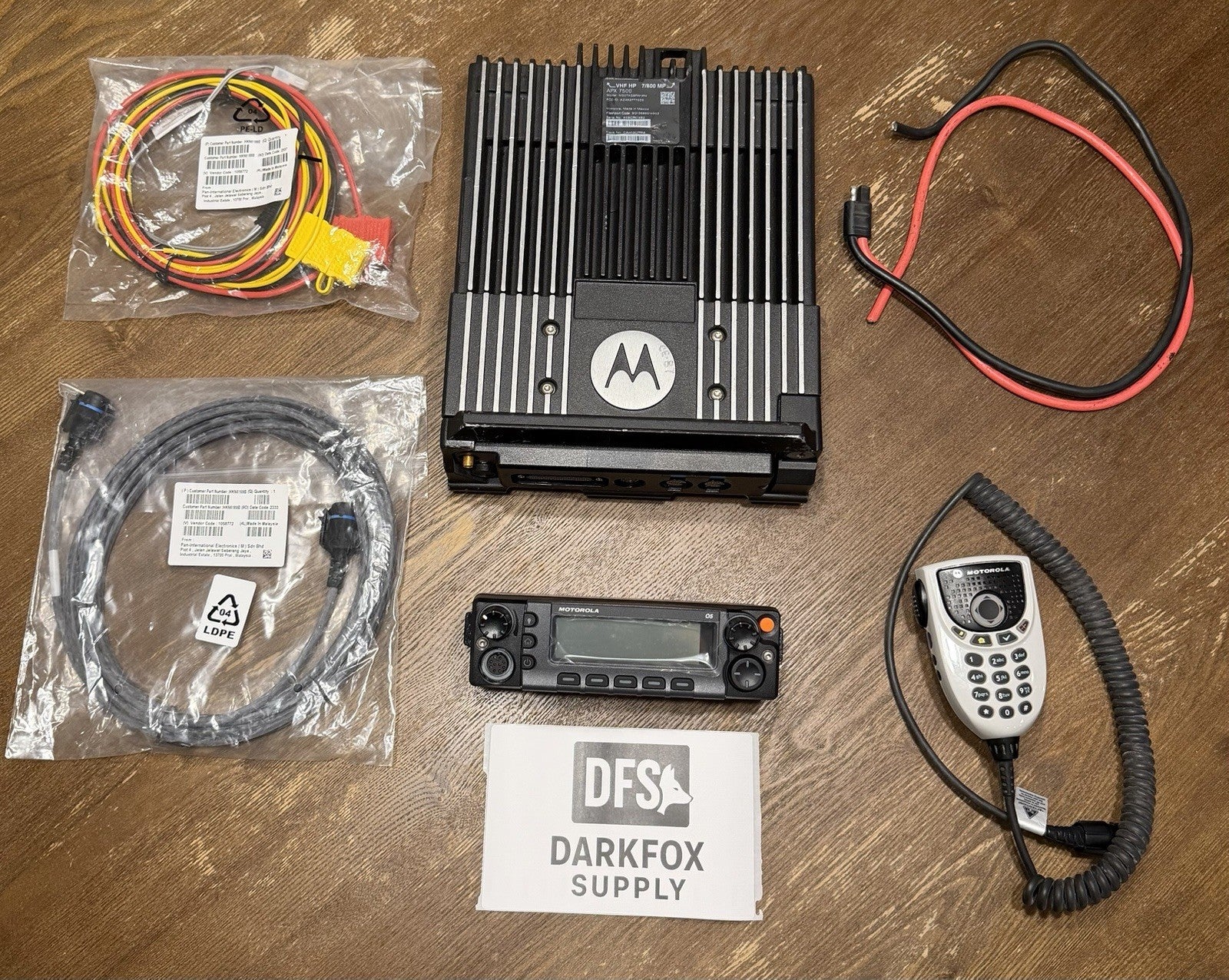 Motorola APX 7500 HP VHF/7-800MHz Dual Band Radio O5 Head Kit