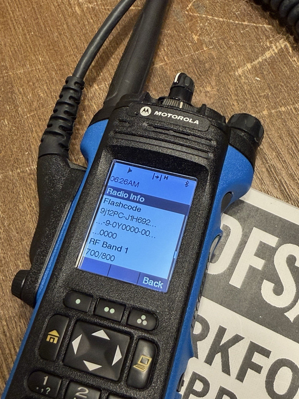 Motorola APX 7000 VHF/7-800MHz Dual Band Radio Kit with AES and FPP