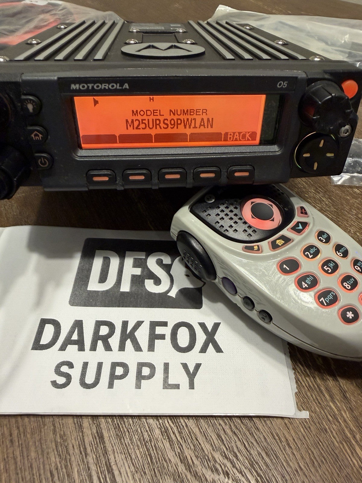 Motorola APX6500 Dash mount Radio 7/800MHz With TDMA and ADP Kit