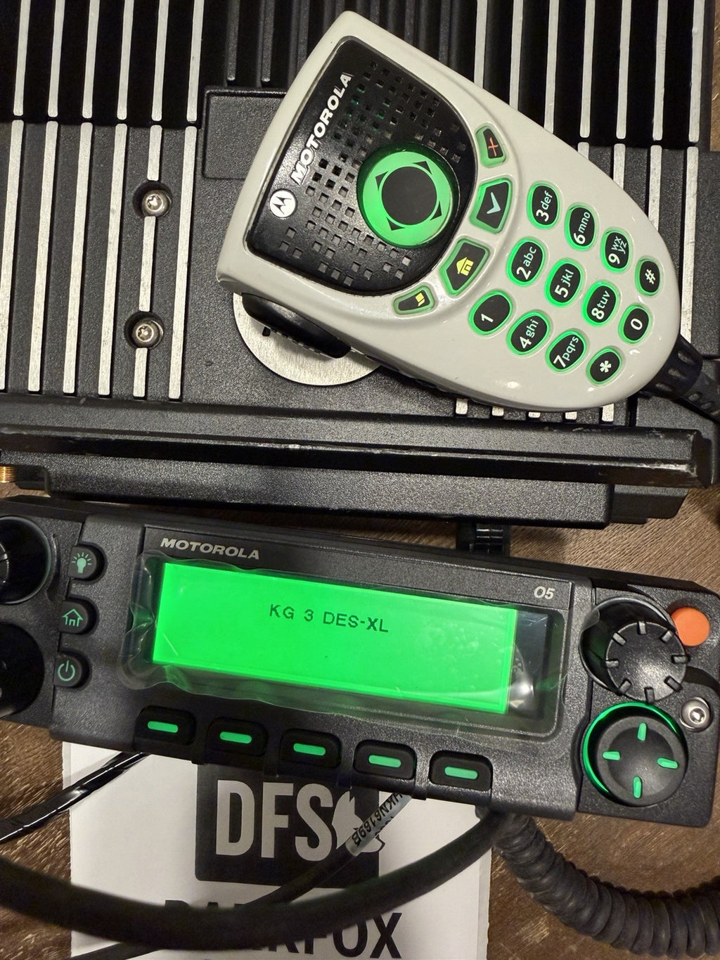 Motorola APX 7500 HP VHF/7-800MHz Dual Band Radio O5 Head Kit