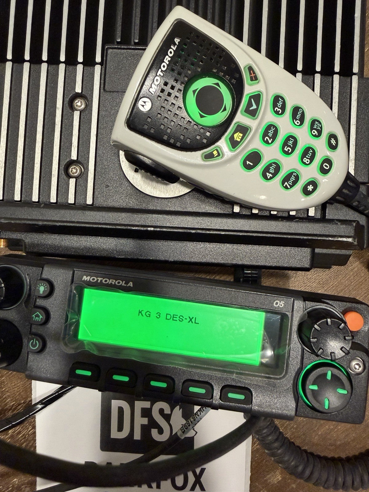 Motorola APX 7500 HP VHF/7-800MHz Dual Band Radio O5 Head Kit