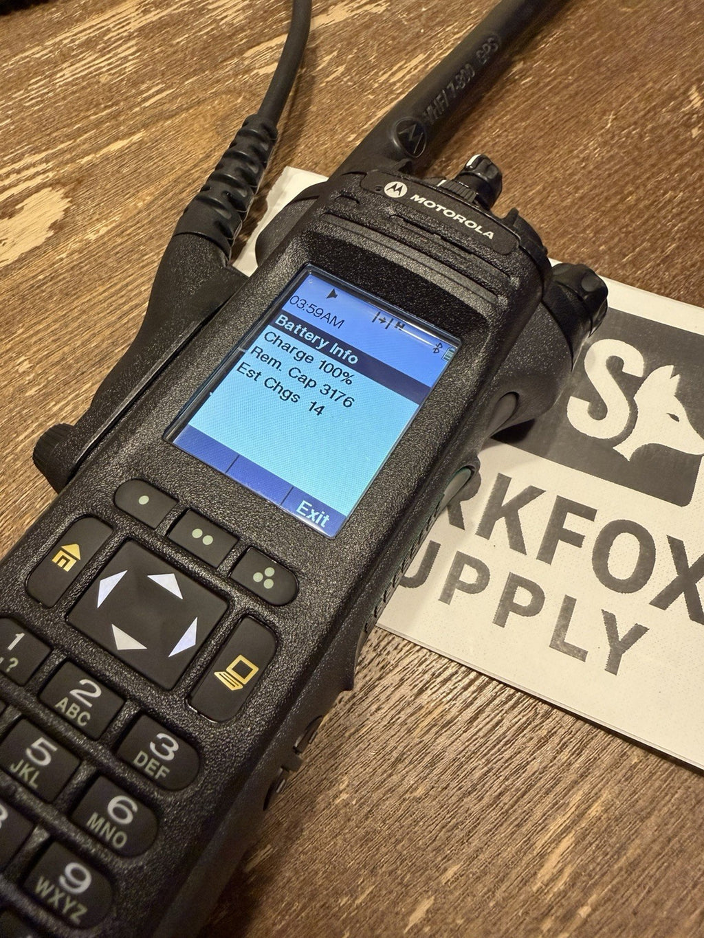 Motorola APX 7000 VHF/7-800MHz Dual Band Radio Kit With Charger!