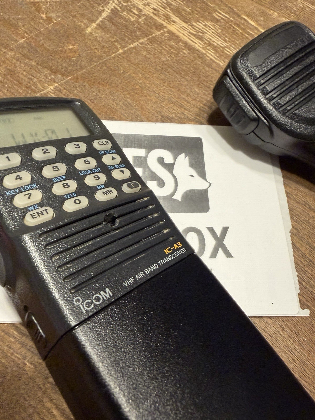 Icom IC-A3 Air Band Radio