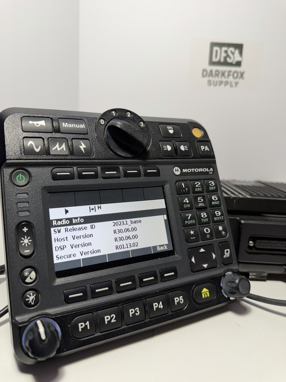 Motorola APX 7500 HP VHF/7-800MHz Dual Band Radio O9 Head, With AES