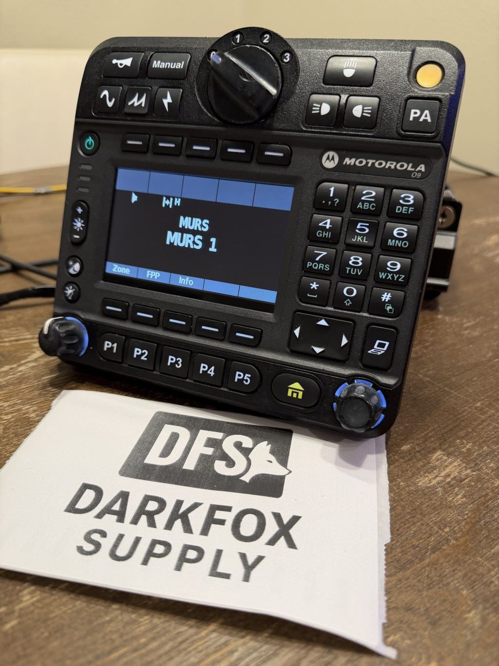 Motorola APX 7500 HP VHF/7-800MHz Dual Band Radio O9 Head Kit With AES
