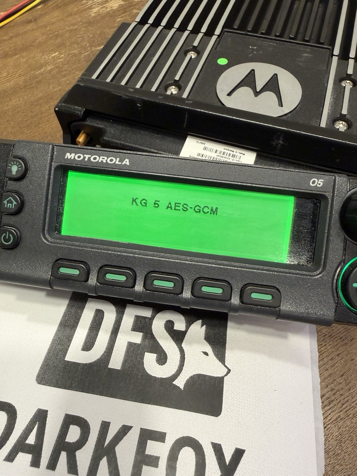Motorola APX 7500 HP VHF/7-800MHz Dual Band Radio O5 Head, With AES