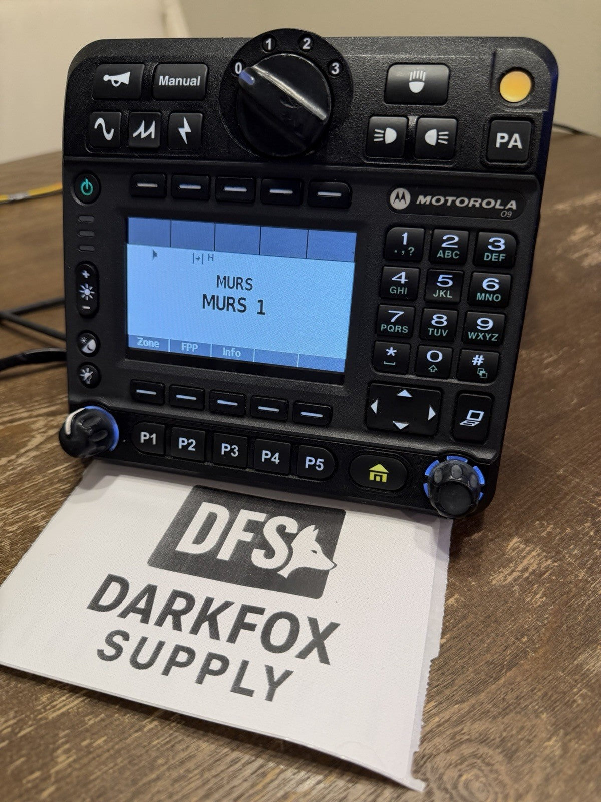 Motorola APX 7500 HP VHF/7-800MHz Dual Band Radio O9 Head Kit With AES