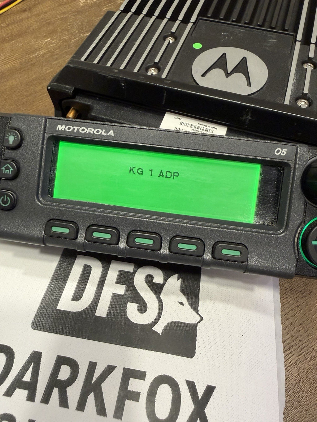 Motorola APX 7500 HP VHF/7-800MHz Dual Band Radio O5 Head, With AES