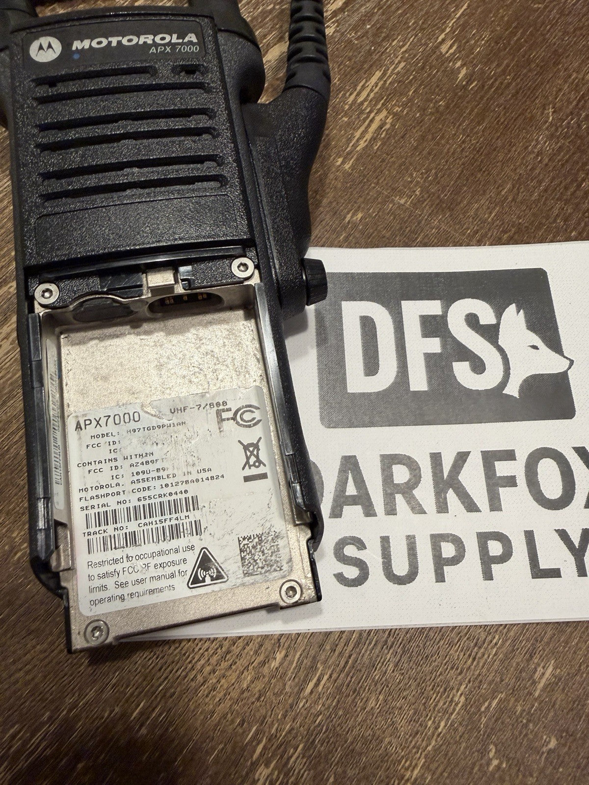 Motorola APX 7000 VHF/7-800MHz Dual Band Radio Kit With Charger!