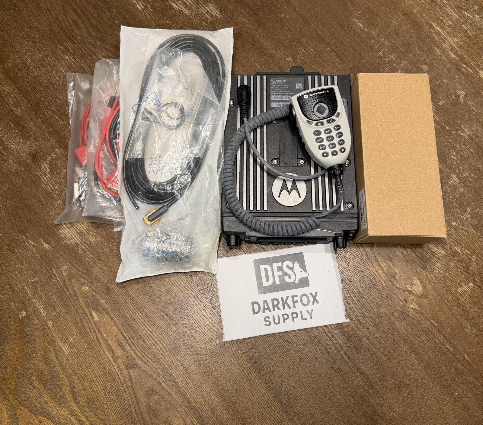 Motorola APX6500 Dash mount Radio 7/800MHz With TDMA and ADP Kit