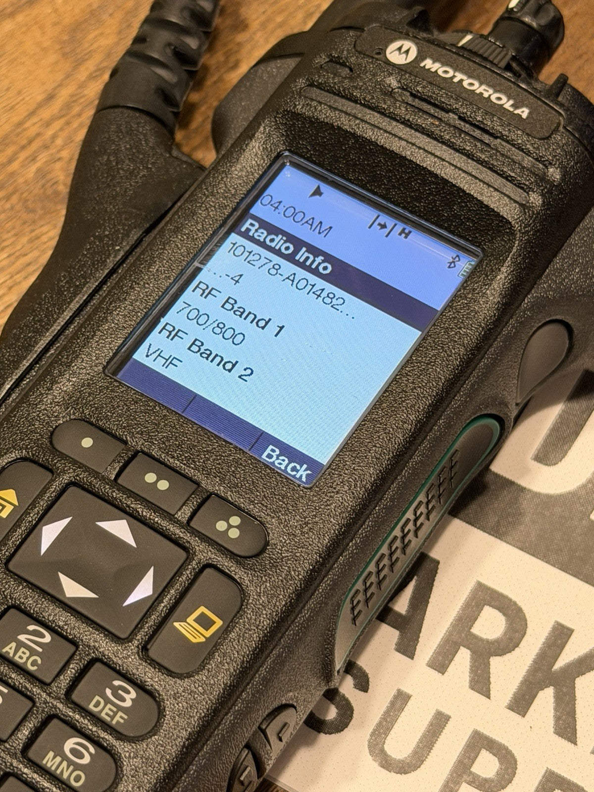 Motorola APX 7000 VHF/7-800MHz Dual Band Radio Kit With Charger!