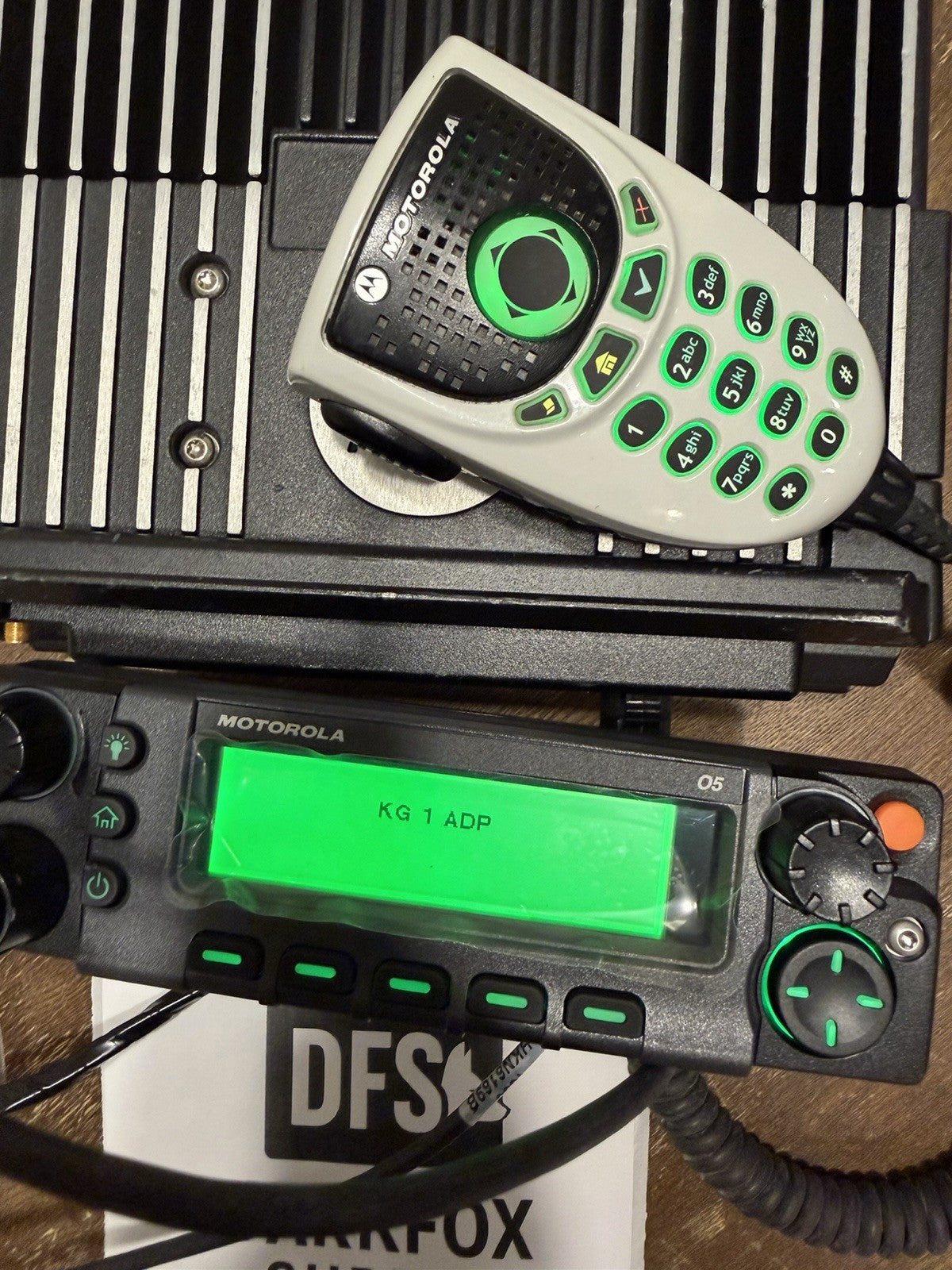 Motorola APX 7500 HP VHF/7-800MHz Dual Band Radio O5 Head Kit