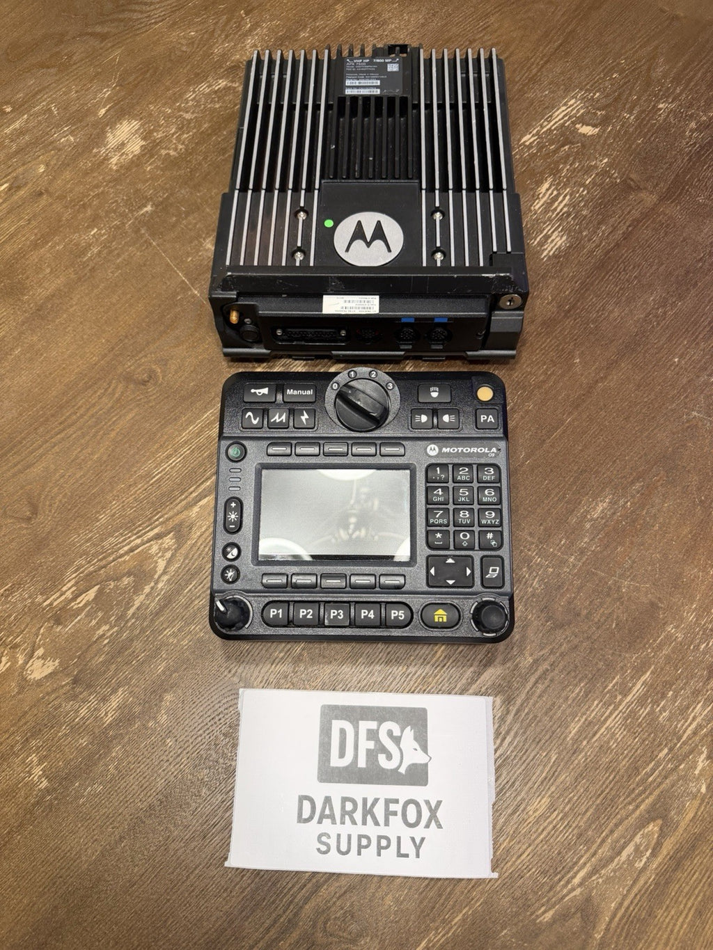 Motorola APX 7500 HP VHF/7-800MHz Dual Band Radio O9 Head, With AES