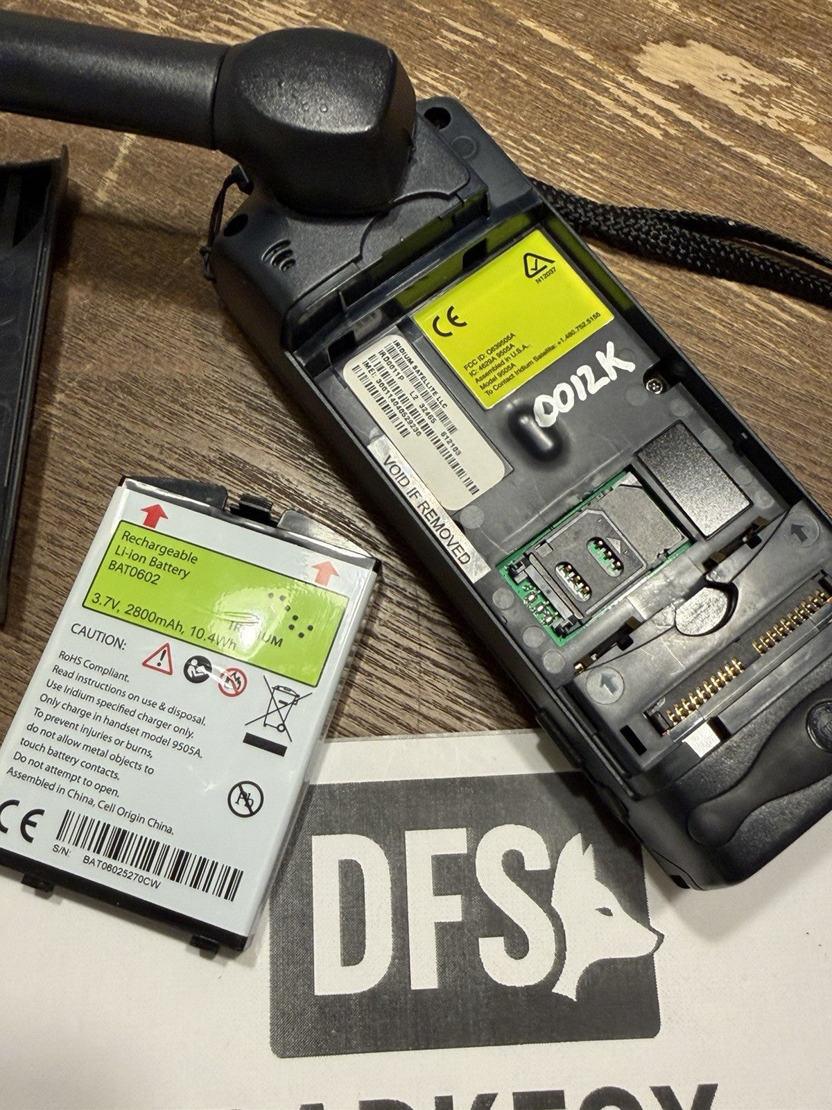 Iridium Satellite Phone Model 9505A