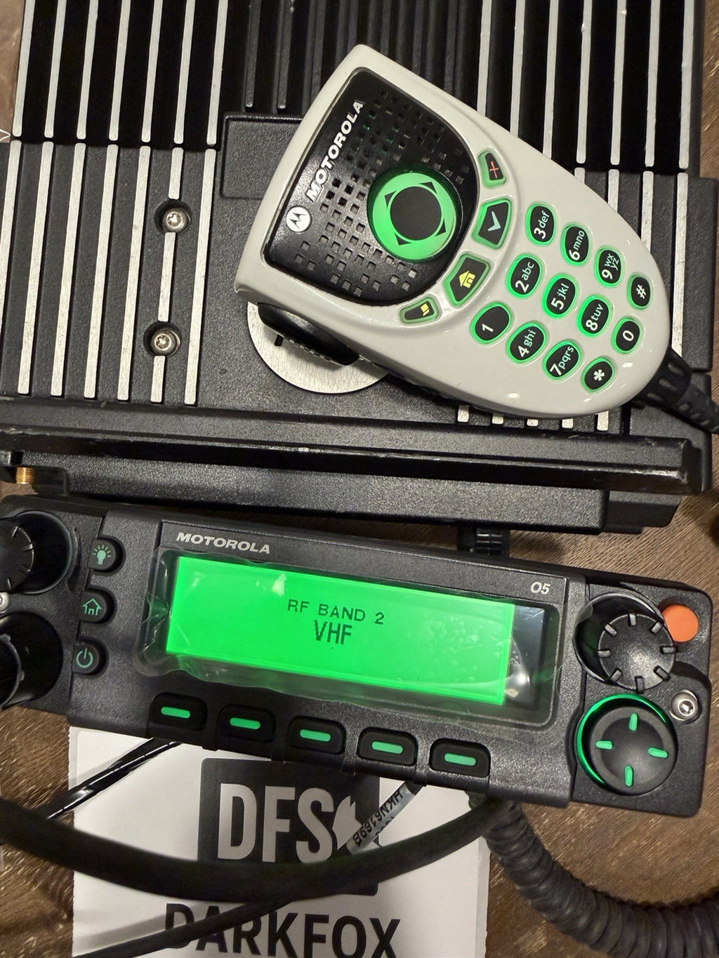 Motorola APX 7500 HP VHF/7-800MHz Dual Band Radio O5 Head Kit