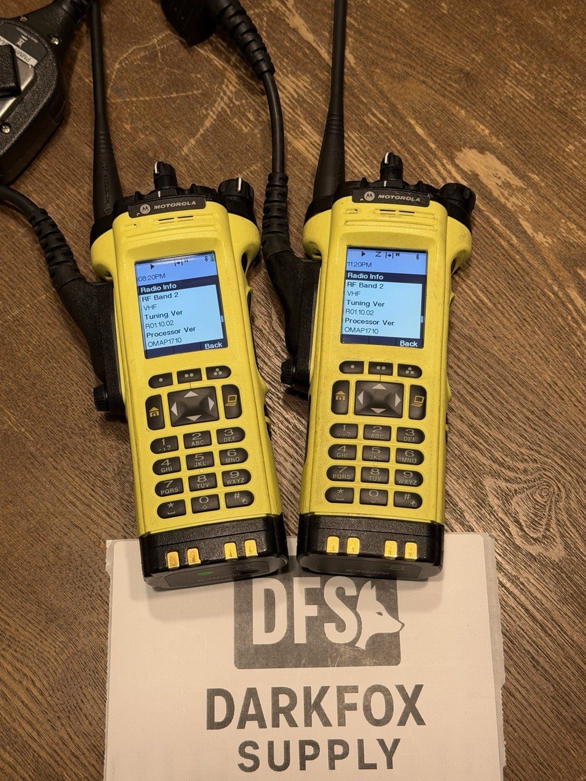 Motorola APX 7000 VHF/7-800MHz Dual Band Set! Lot Of 2!