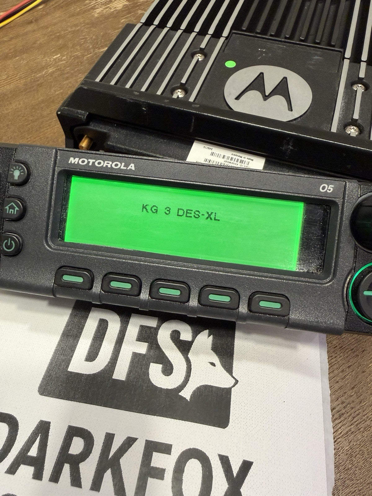 Motorola APX 7500 HP VHF/7-800MHz Dual Band Radio O5 Head, With AES