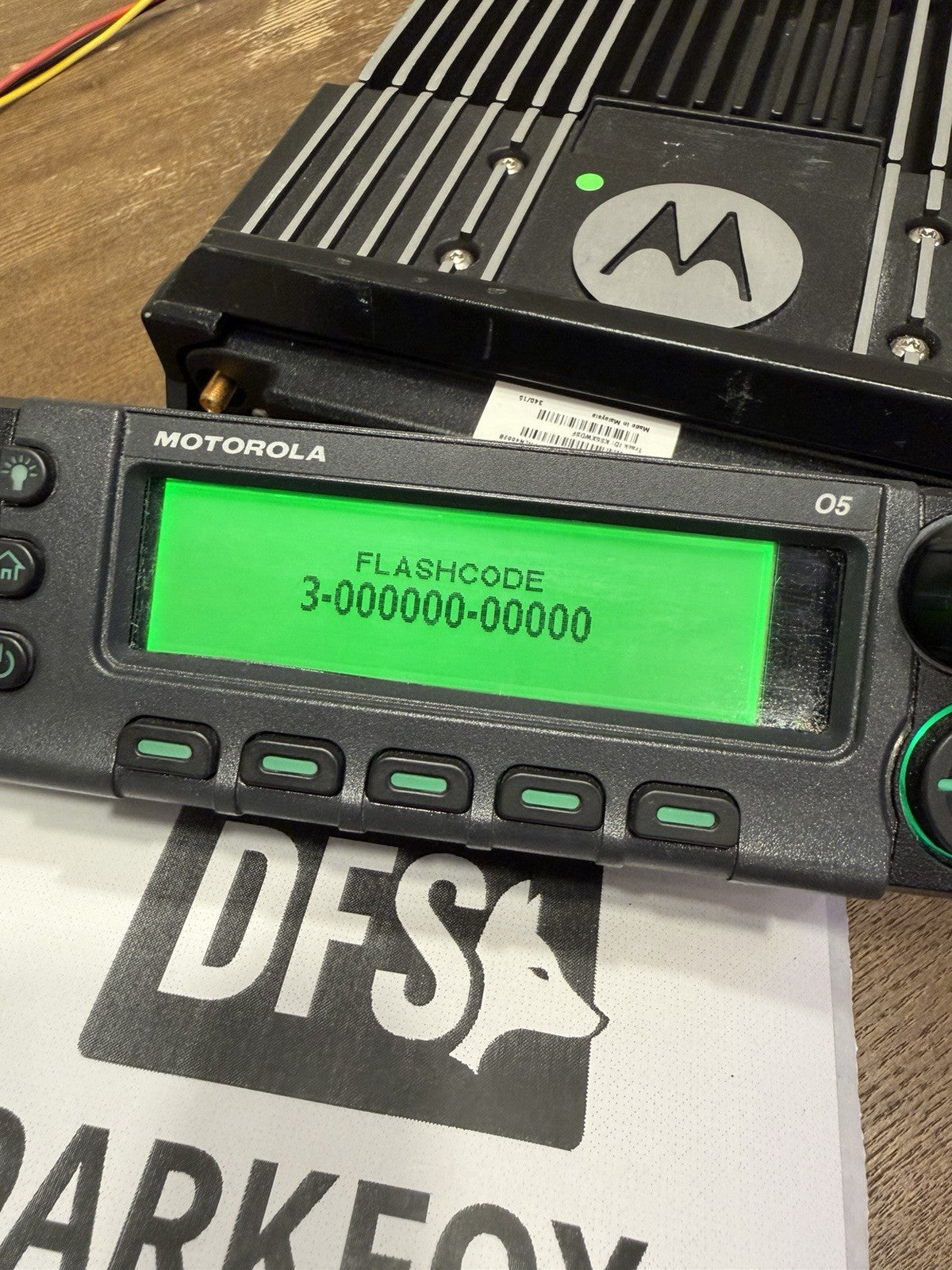 Motorola APX 7500 HP VHF/7-800MHz Dual Band Radio O5 Head, With AES