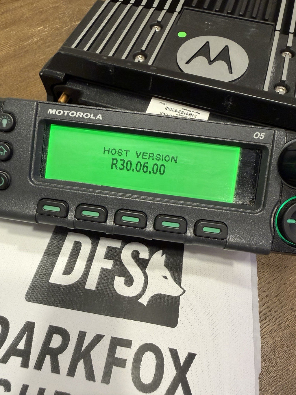 Motorola APX 7500 HP VHF/7-800MHz Dual Band Radio O5 Head, With AES