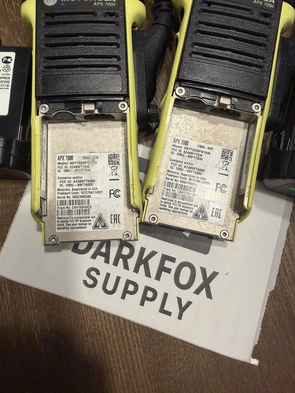 Motorola APX 7000 VHF/7-800MHz Dual Band Set! Lot Of 2!