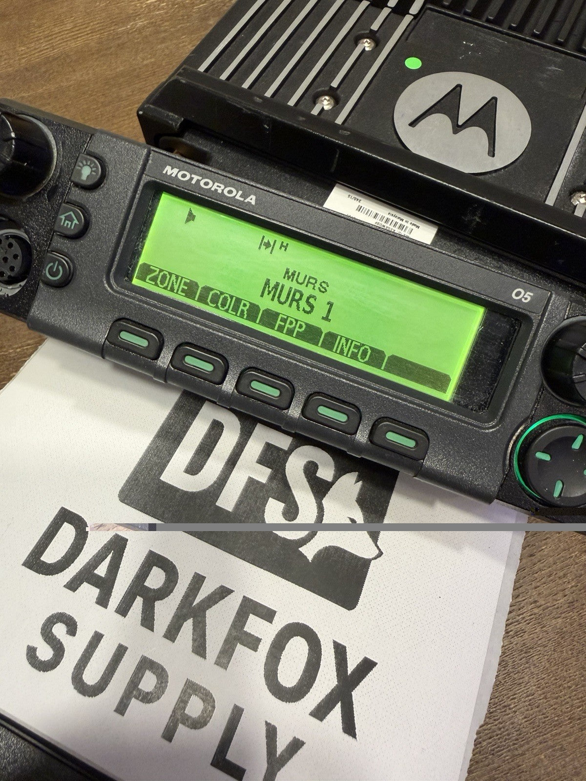 Motorola APX 7500 HP VHF/7-800MHz Dual Band Radio O5 Head, With AES